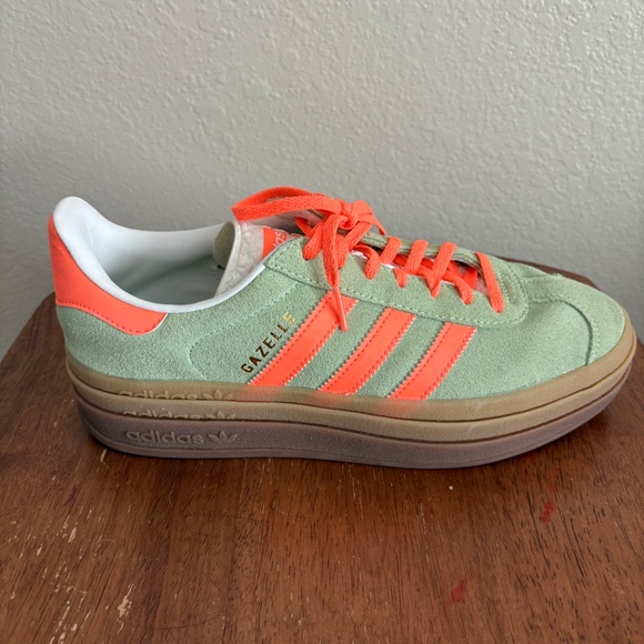 Adidas Gazelle Bold  Semi Green Spark - Picture 2 of 4